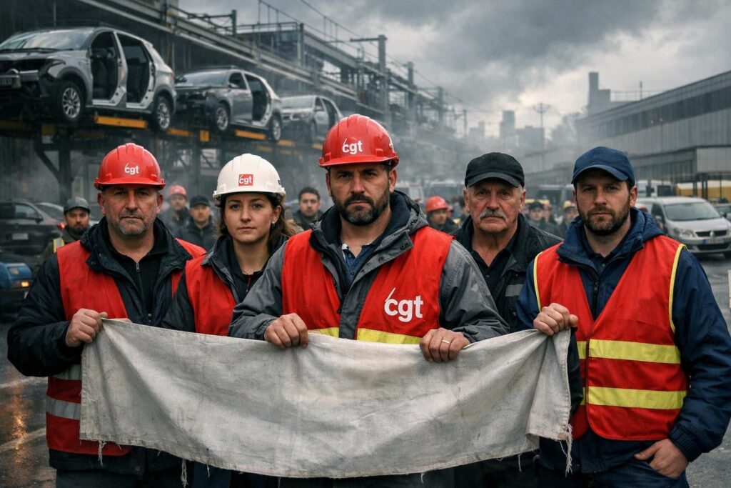 la filière automobile de l'aire urbaine est en danger. la cgt se mobilise pour défendre des milliers d'emplois menacés et alerter sur l'urgence de la situation.