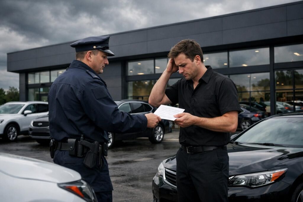 un concessionnaire automobile condamné à près de 80 000 € d'amendes pour des pratiques commerciales trompeuses. découvrez les détails de cette sanction et ses impacts.